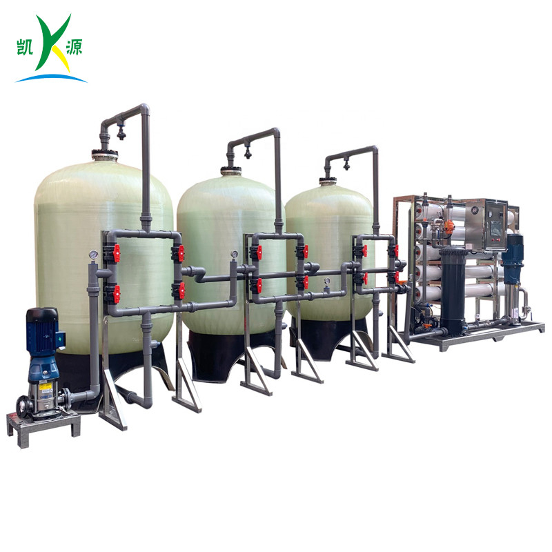 10 000 L/H Factory Reverse Osmosis Water Treatment Machine Water Desalination Plant Water Treatment Equipment RO System