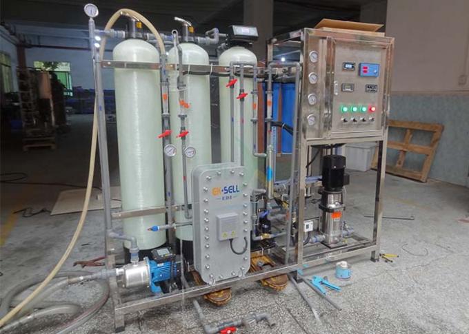 EDI Ultrapure Water System / Machine For Purifying Pharmaceutical / Cosmetic Water
