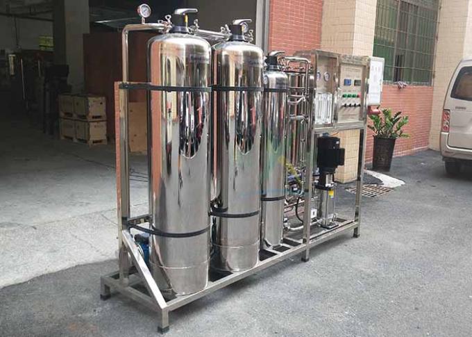 SS Automatic 1000L/H Treating Underground Water Reverse Osmosis Water