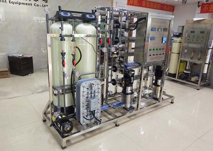 FRP Ultrapure RO System 500LPH Two Stage For Semiconductor Output To 18MΩ