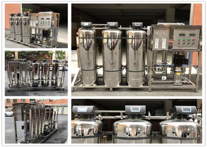 Commercial Water Treatment Systems Pure Drinking Reverse Osmosis Plant For Tap / Well Water 0
