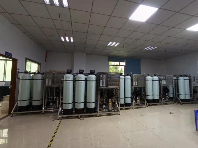 1000LPH Auto Control Deionized Water Purifier 5000GPD Industrial Reverse Osmosis Water System Plant RO Machine 10