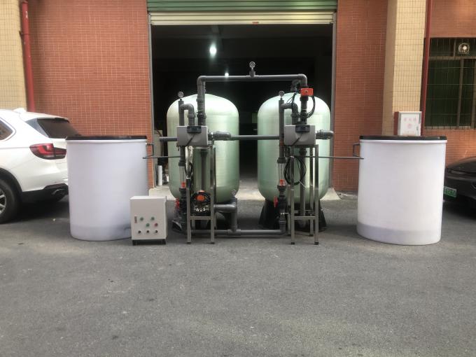 15000L/H FRP Tank Well Water Treatment Purification Plant Water Softener System Pre-treatment Water Filtration Filter 0
