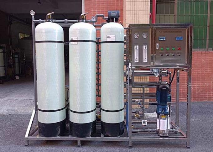 Hot Sale 1500L/H Reverse Osmosis System Well Water Treatment Purification Plant Water Softener System 0