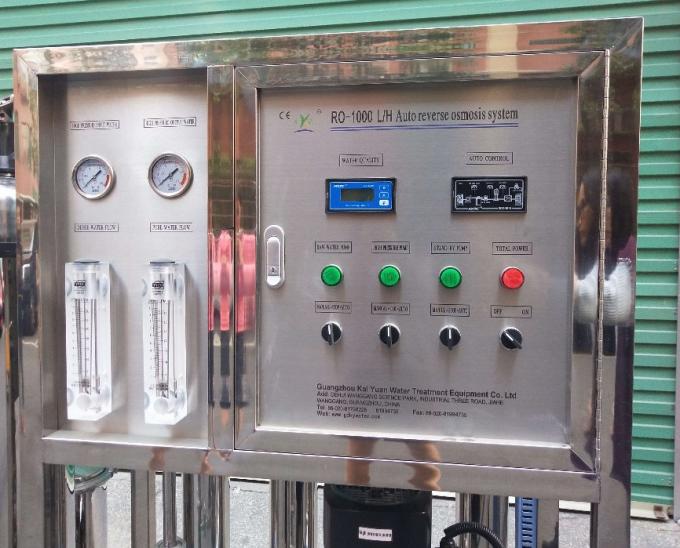 1000LPH Auto Control Deionized Water Purifier 5000GPD Industrial Reverse Osmosis Water System Plant RO Machine 5