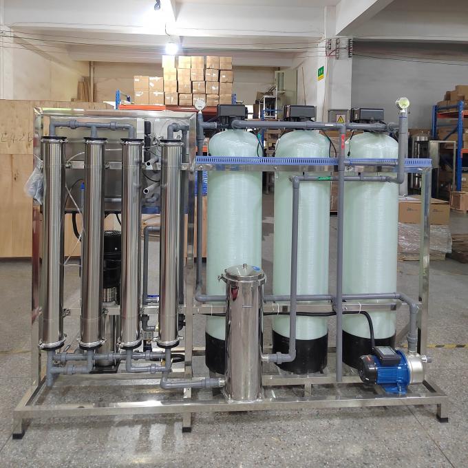 1000LPH Drinking Water Reverse Osmosis System Solar Power Well Water Purification Treatment Plant Industrial Machine 2