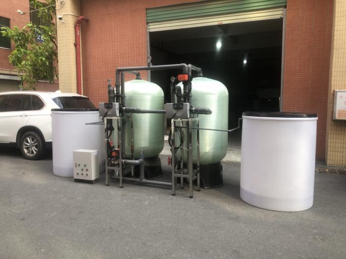15000L/H FRP Tank Well Water Treatment Purification Plant Water Softener System Pre-treatment Water Filtration Filter 1